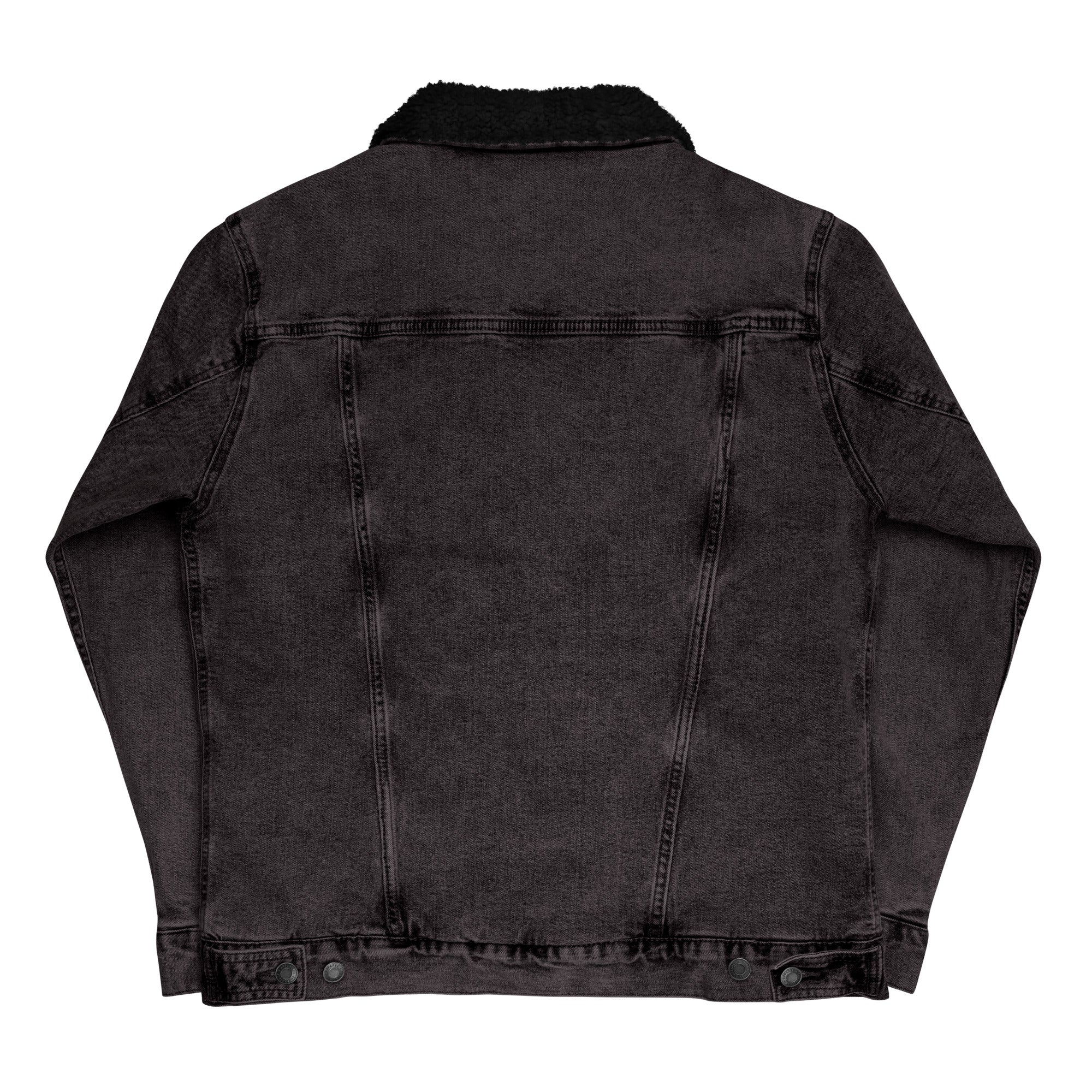 Night Chill Unisex denim sherpa jacket