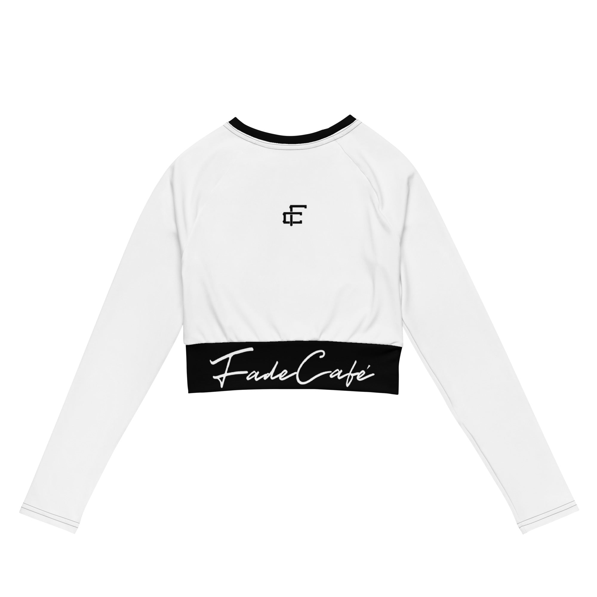 Fade Cafe Recycled long-sleeve crop top