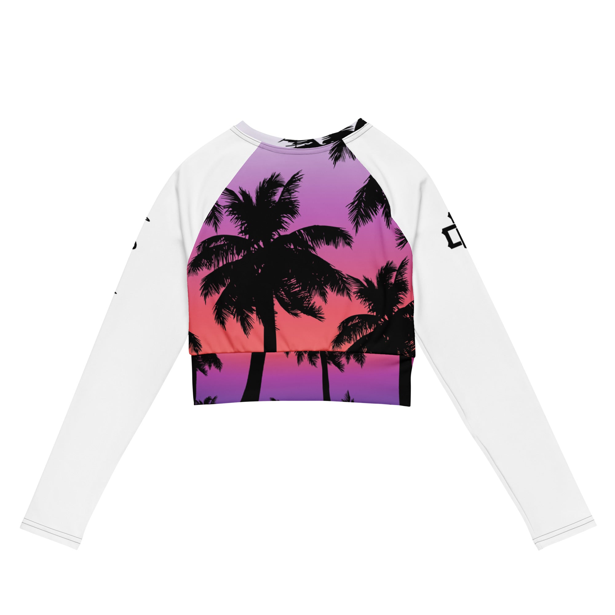 Group Sesh long-sleeve crop top