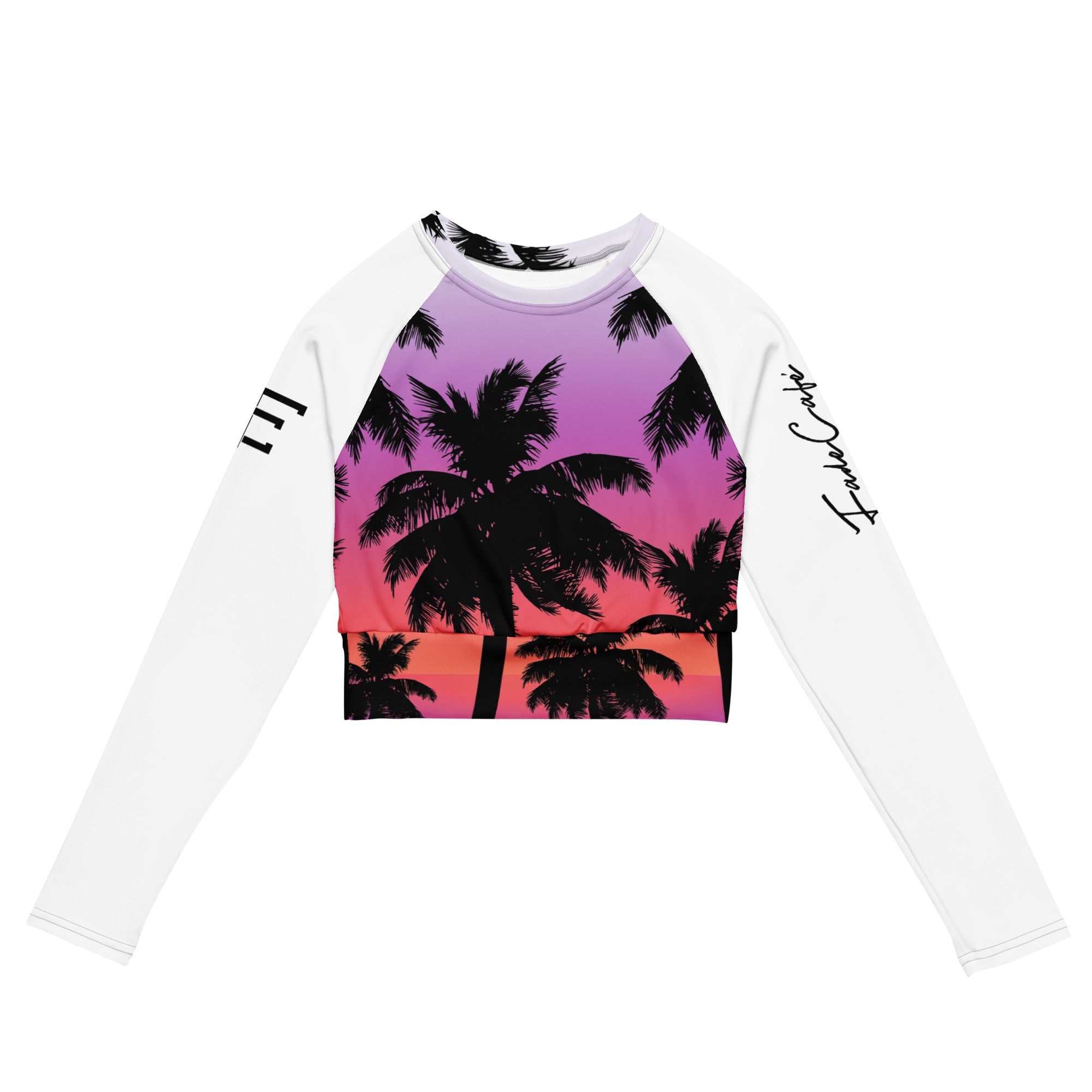 Group Sesh long-sleeve crop top
